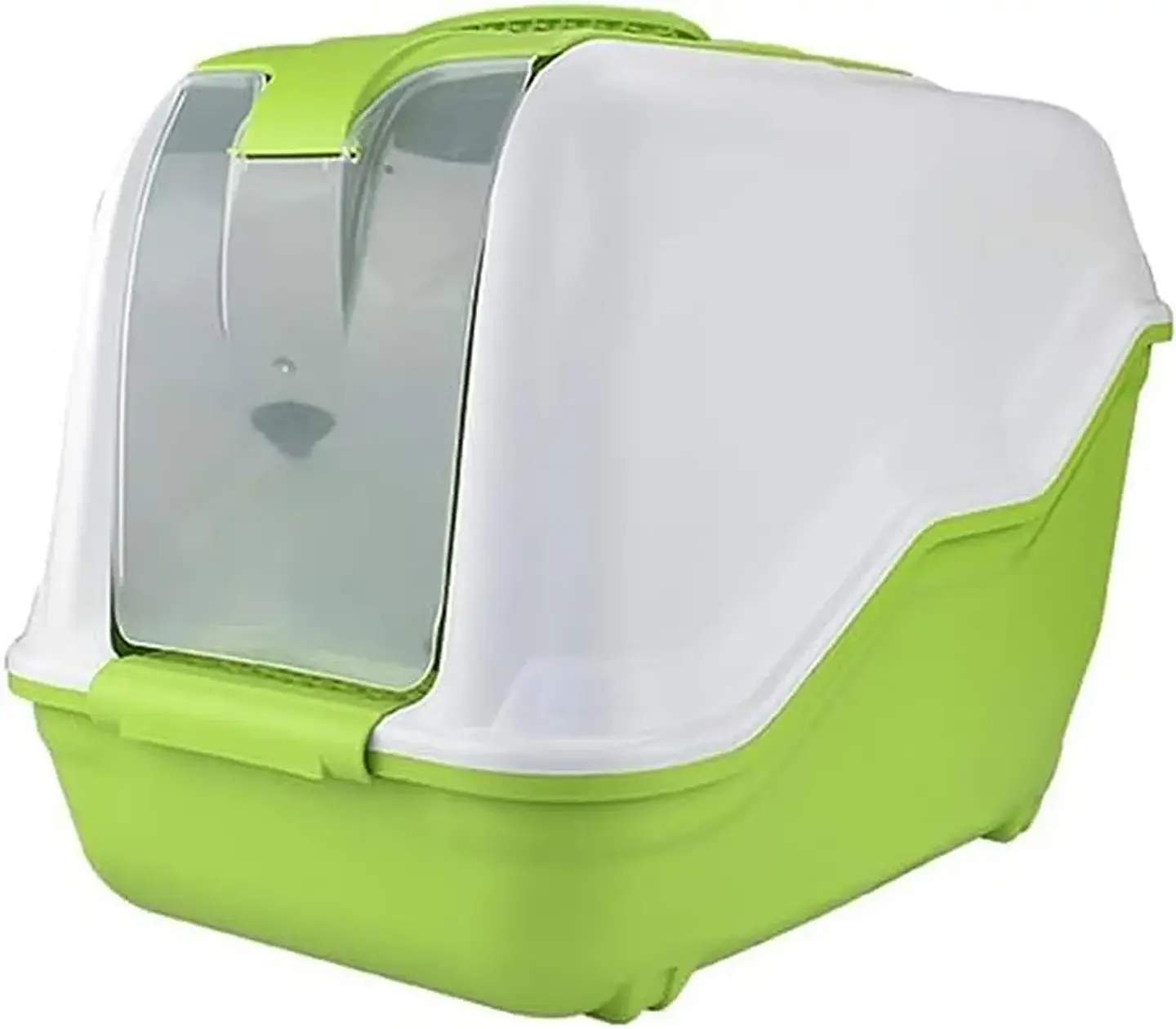 Arenero Gato Puerta Verde 55x35x25  1