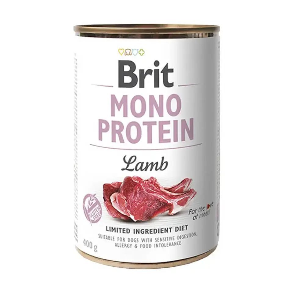 Brit Pate Mono Protein Lamb 400grs  1