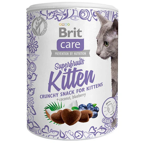 Brit Care Snack SuperFruits Kitten 100Grs 