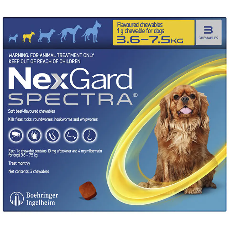 Nexgard Spectra 3 Comprimidos 4