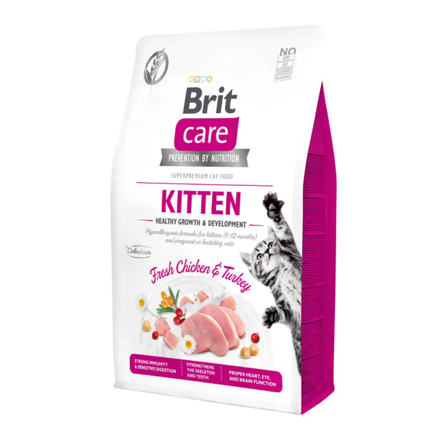 Brit Care Grain Free Kitten Healthy Growth & Development 2k  1