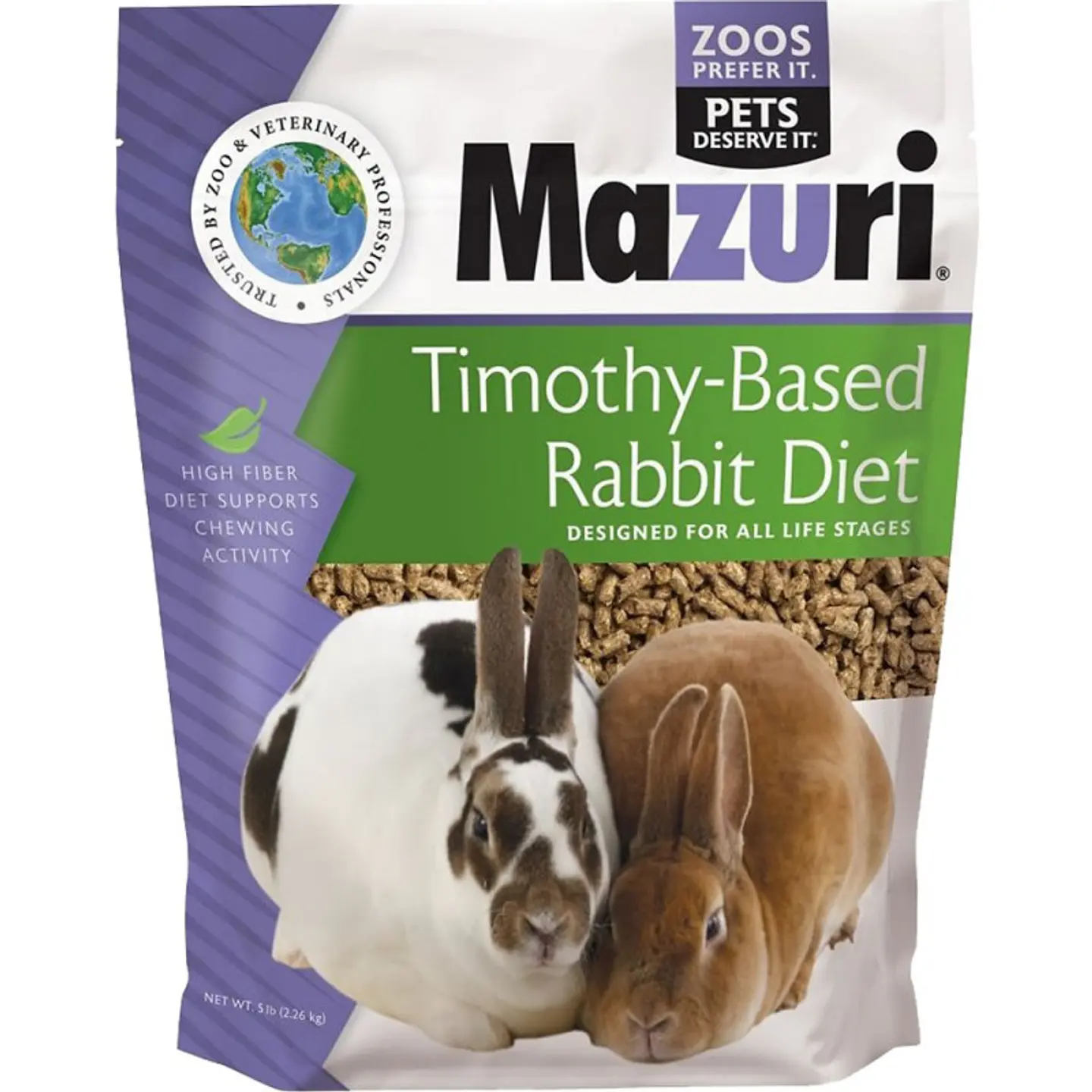Mazuri Timothy Rabbit Diet 1K  1