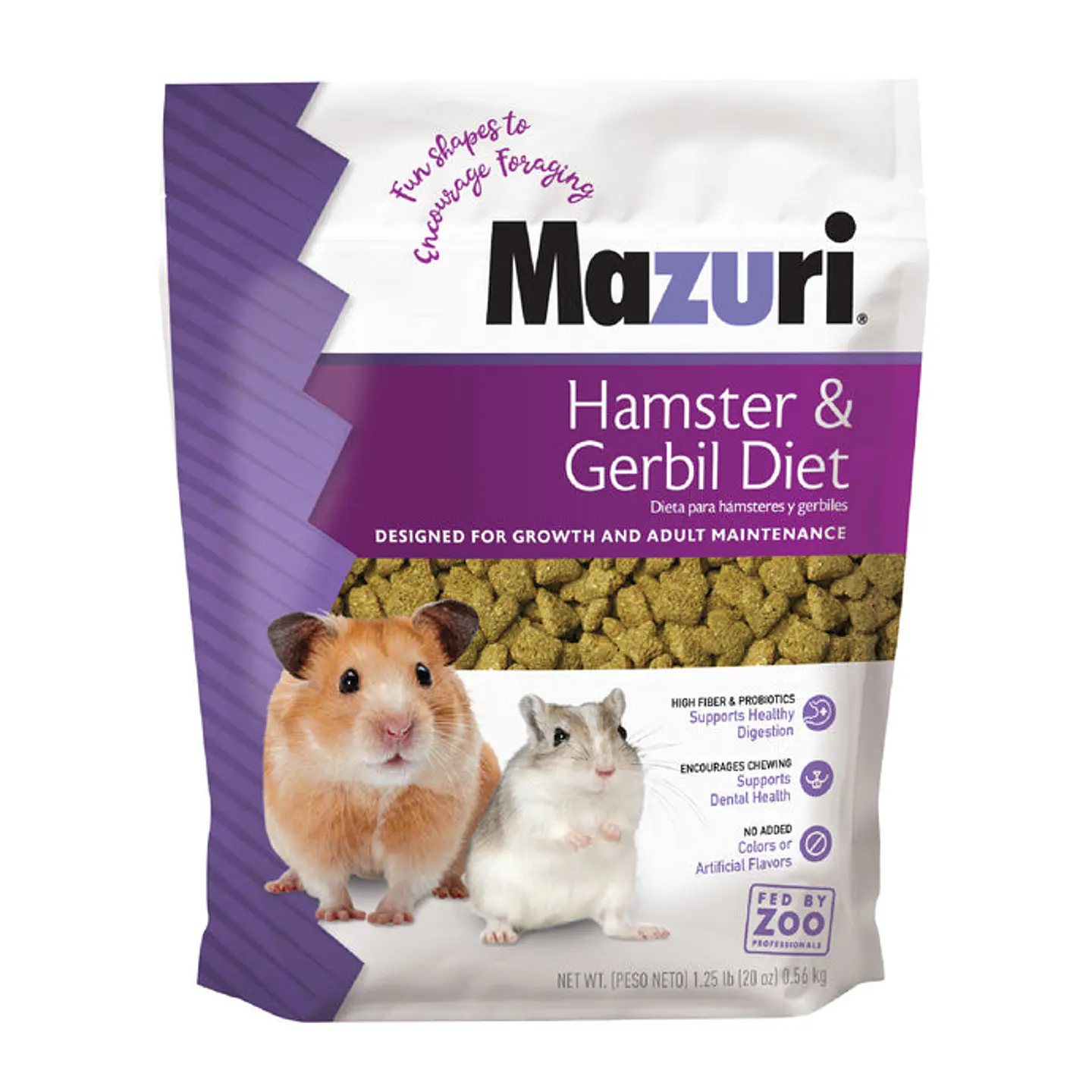 Mazuri Hamter y Gerbil Diet  1