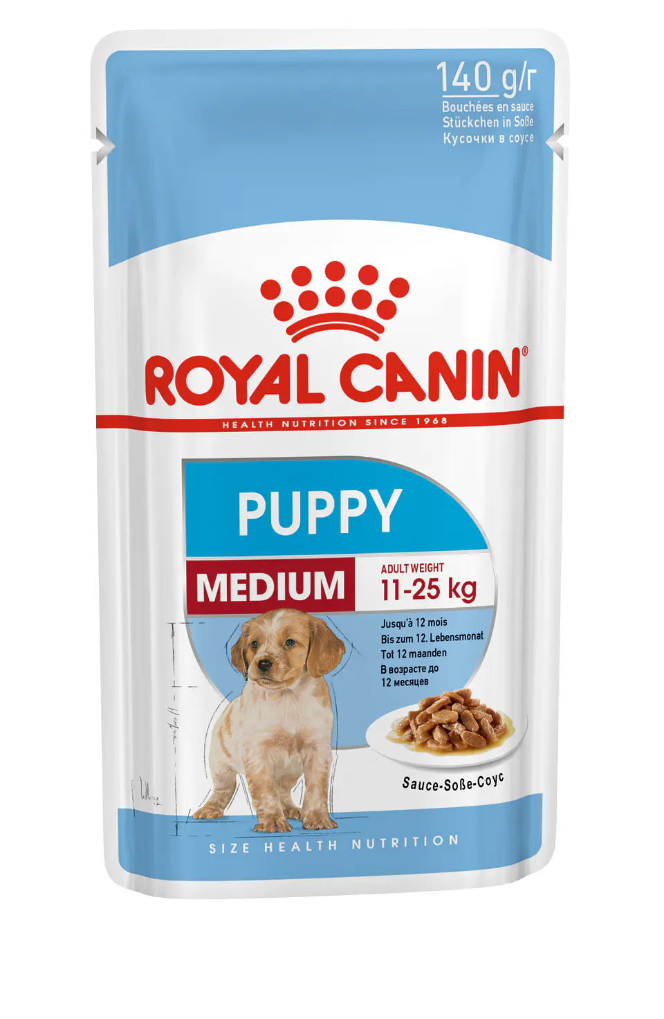 Royal Canin Medium Puppy Pouch 140 GRS 1