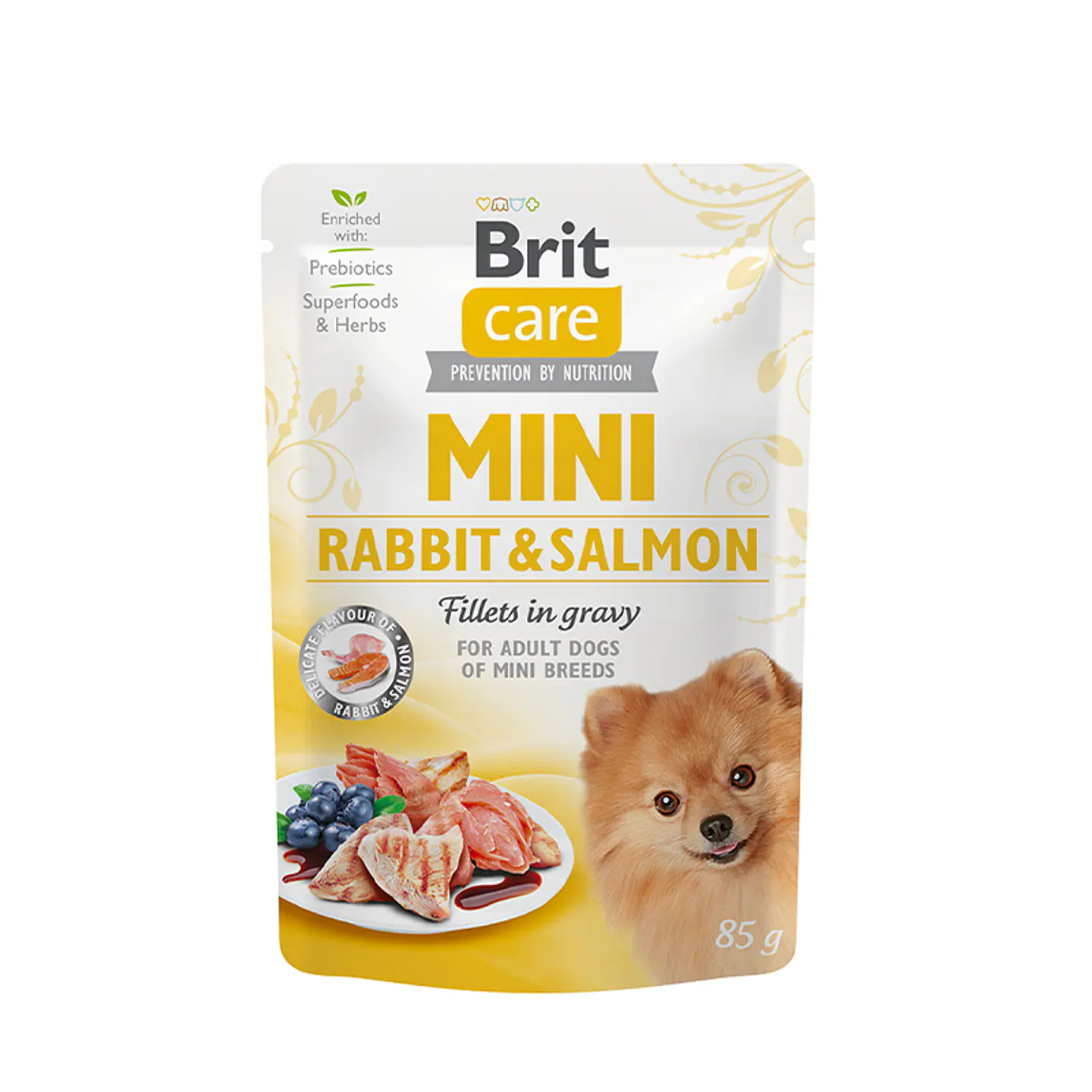 Brit Care Mini For Dogs 85Grs Rabbit & Salmon 1