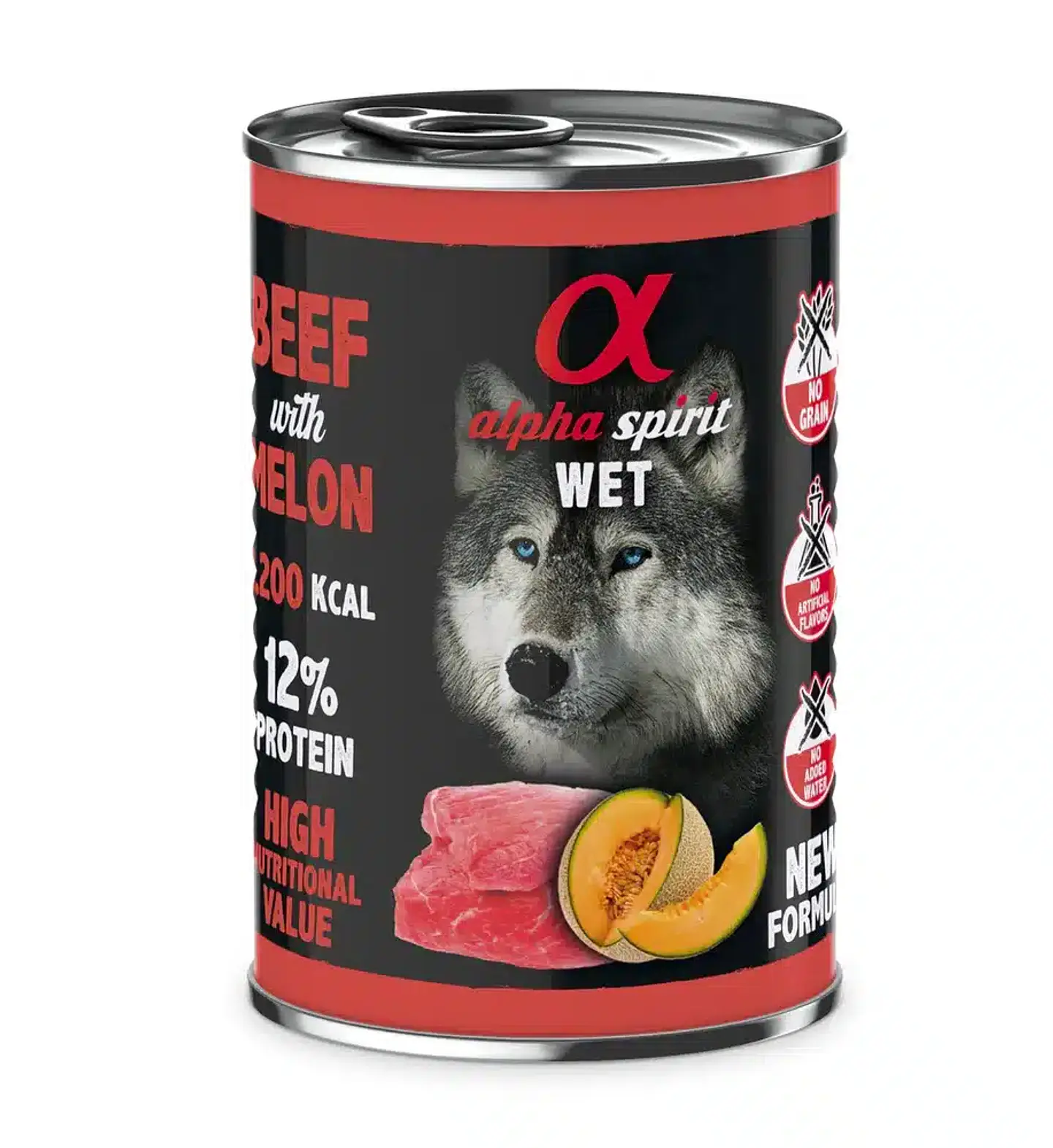 Alpha Alimento Humedo 400 grs Ternera Con Melon 1