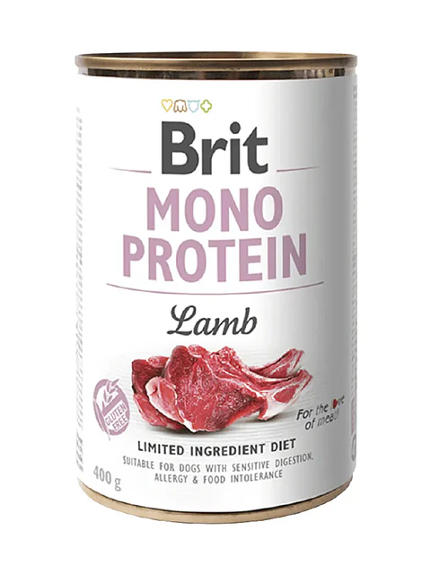 Brit Pate Mono Protein Lamb 400grs 