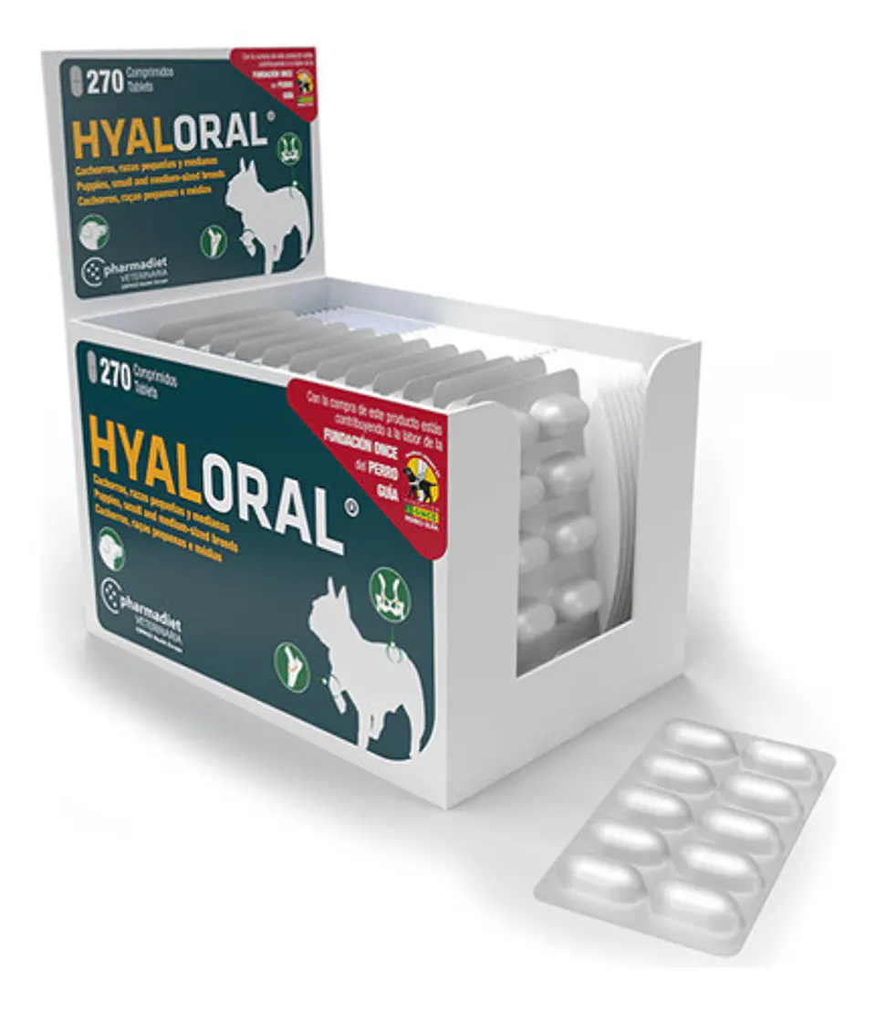 Hyaloral Razas Pequeñas 1 Blister 1