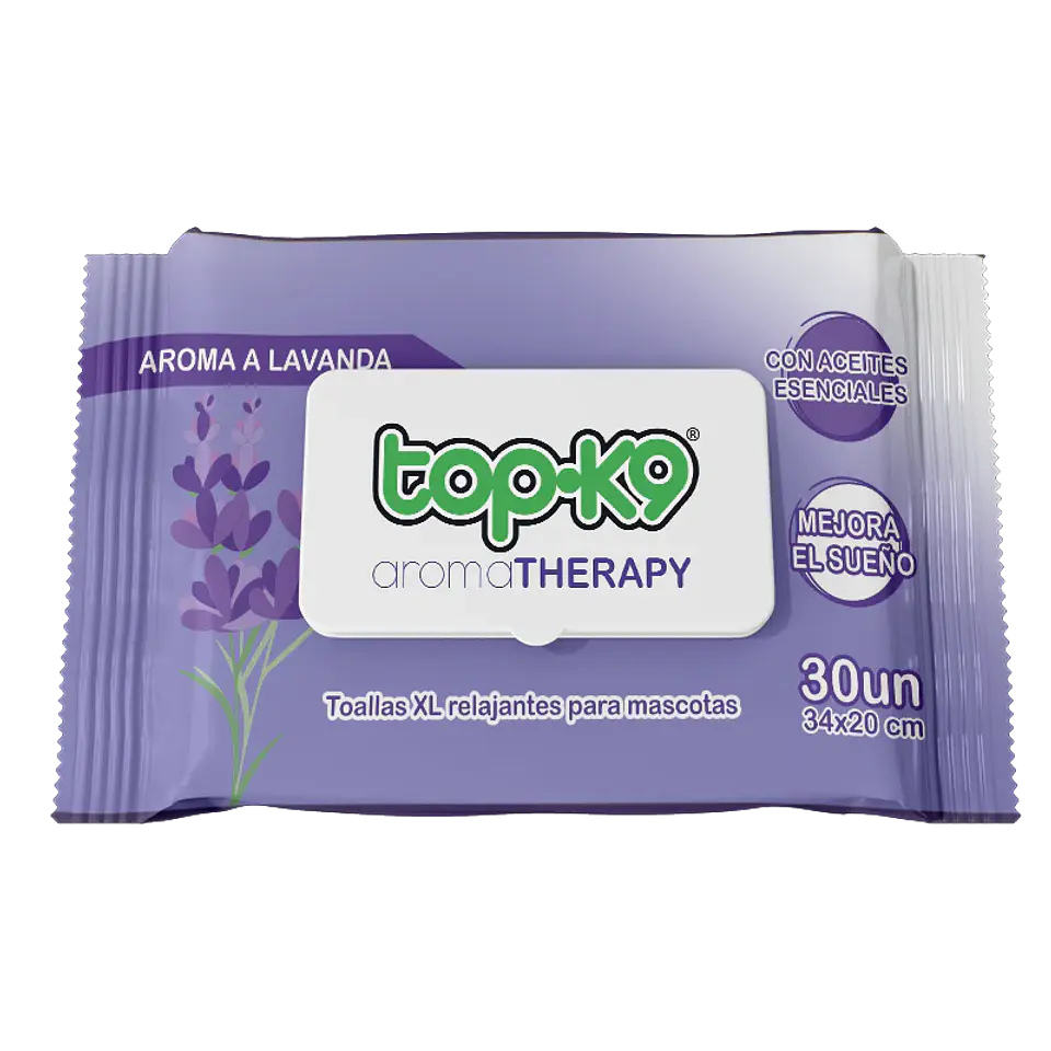 Toallitas Humedas Lavanda TopK9  1