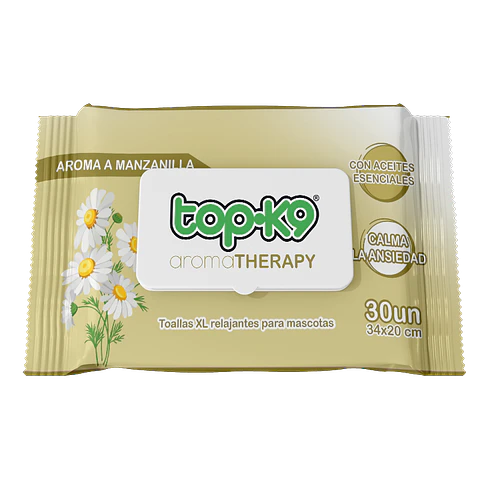 Toallitas Humedas Manzanilla TopK9 