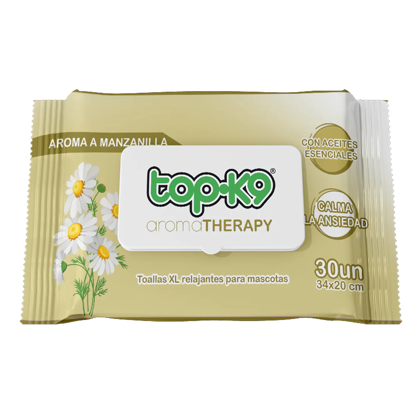 Toallitas Humedas Manzanilla TopK9  1