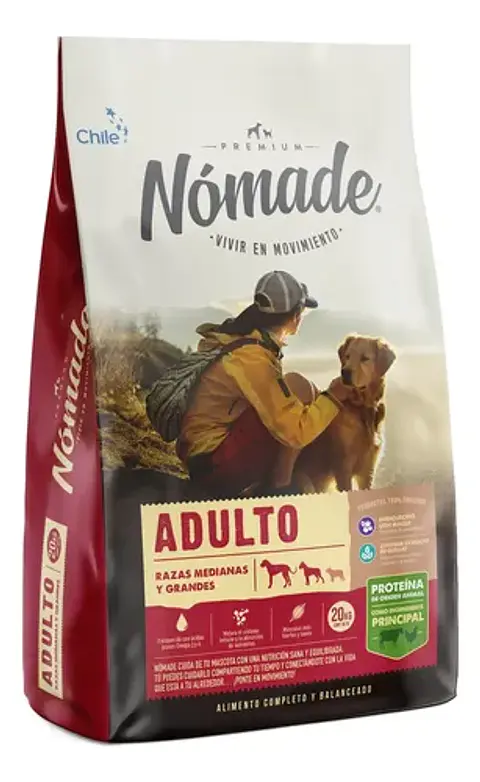 Nomade Adulto Raza Mediana a Grande 20K