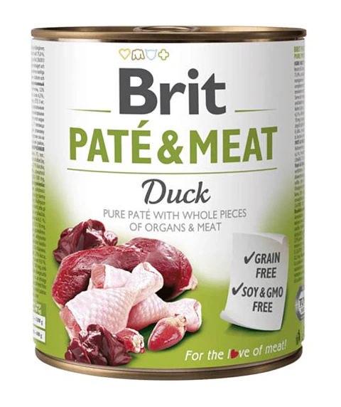 Brit Pate & Meat Duck 800 Grs 