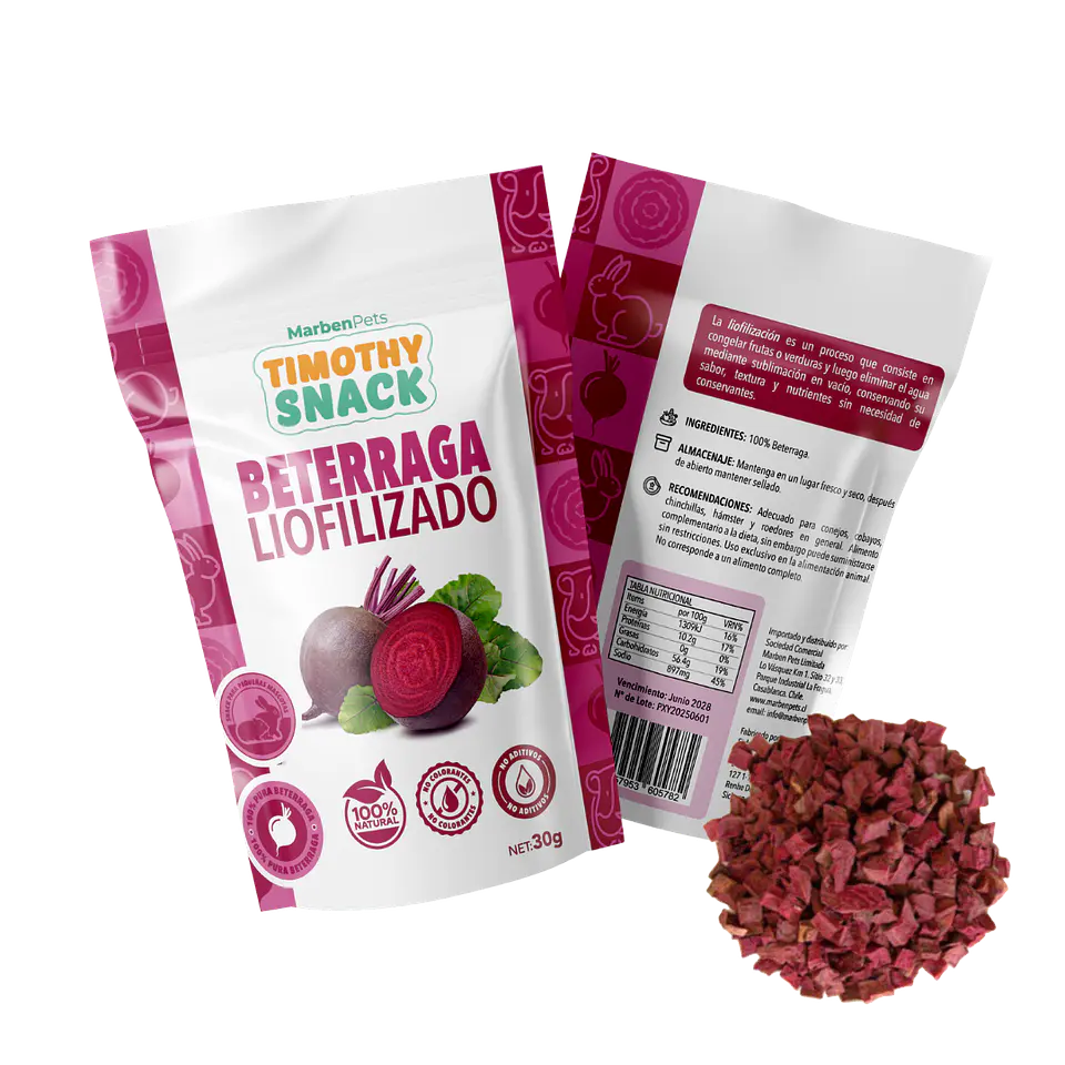 Snack Liofilizado Pequeñas Mascotas 5