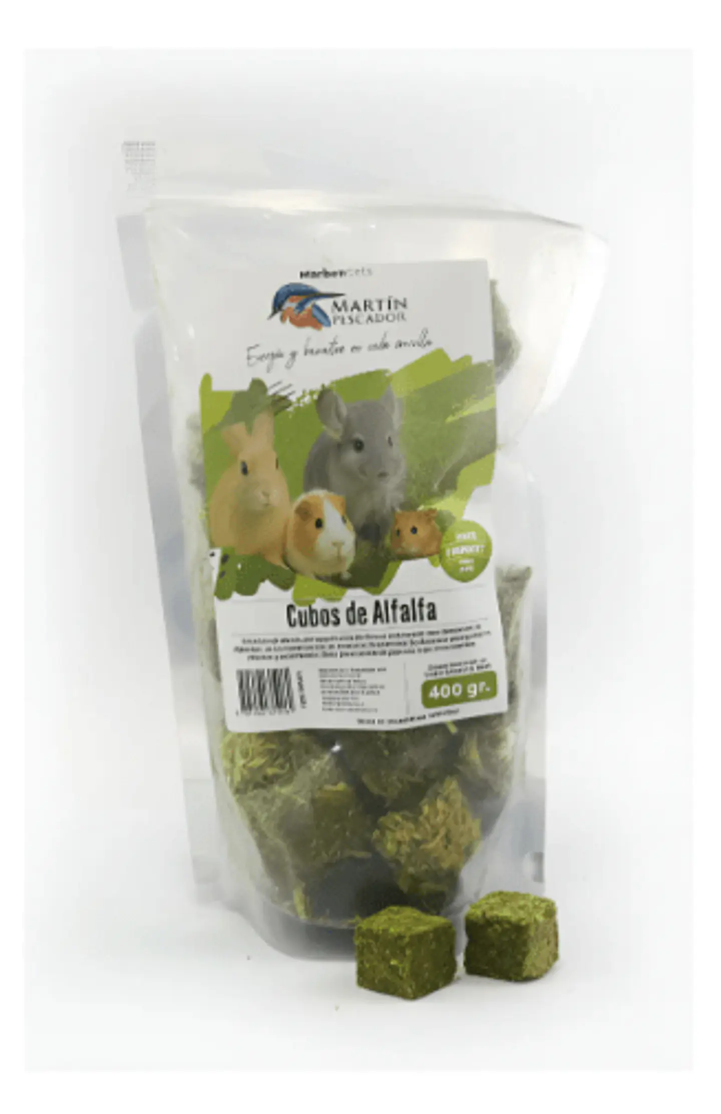 Cubos de Alfalfa 400 grs  1