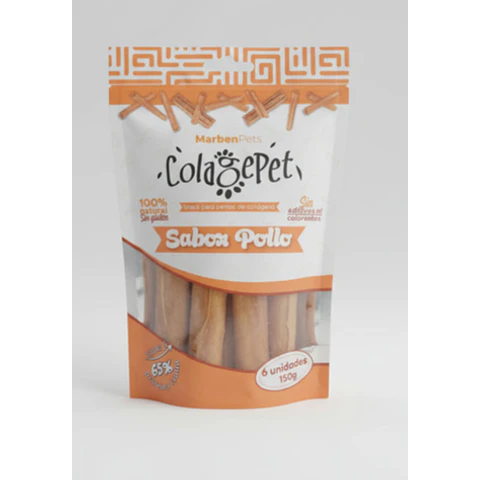 Colagepet Pollo 6 Unidades 150grs 