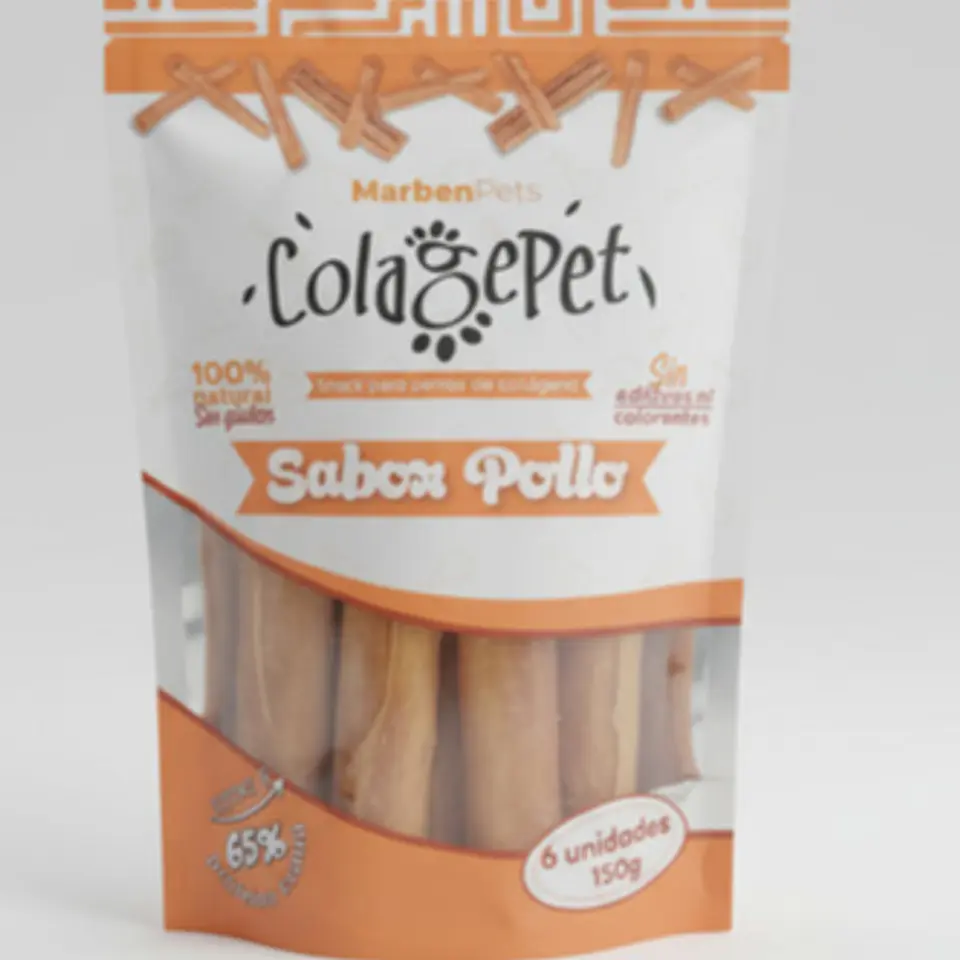 Colagepet Pollo 6 Unidades 150grs  1