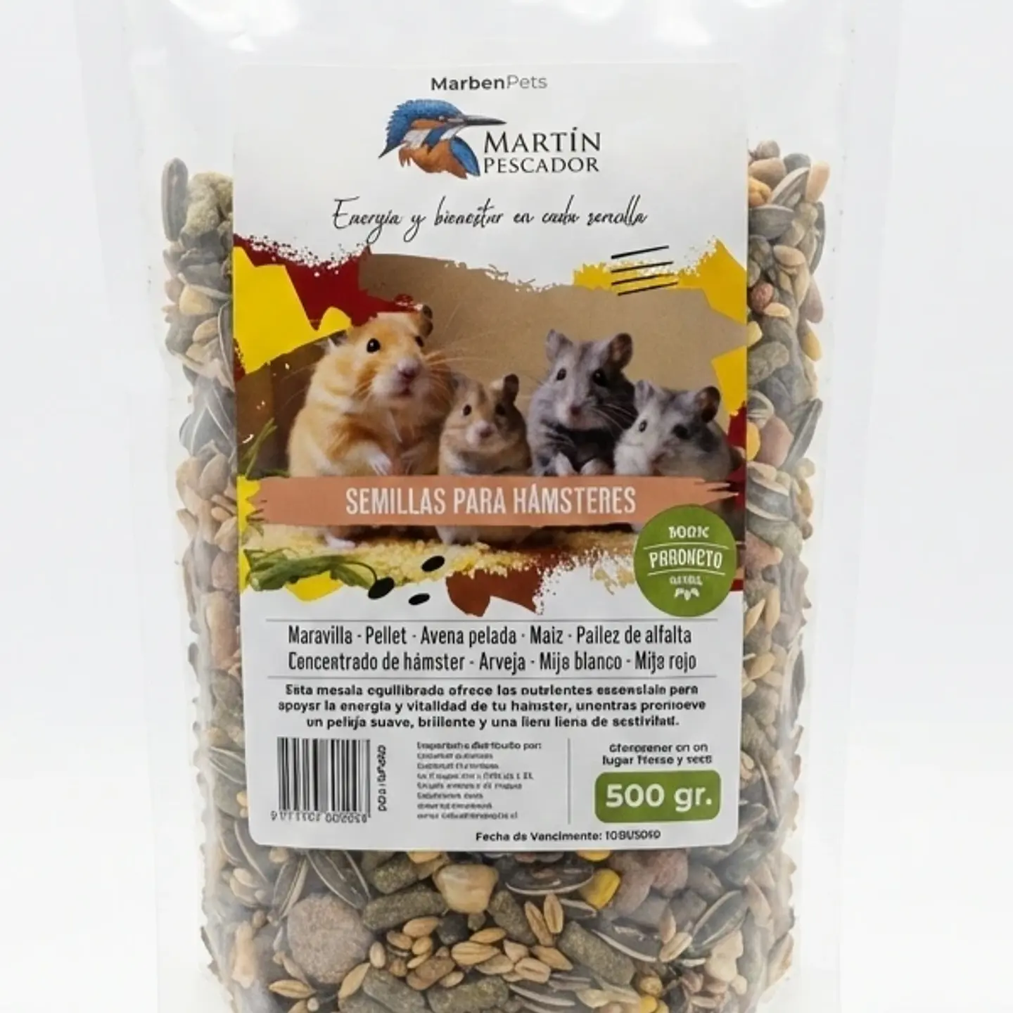 Mix Semillas Para Hamster 500Gr  1