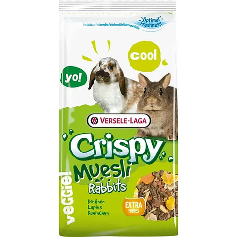 Alimento Conejo Crispy Muesli 400grs 