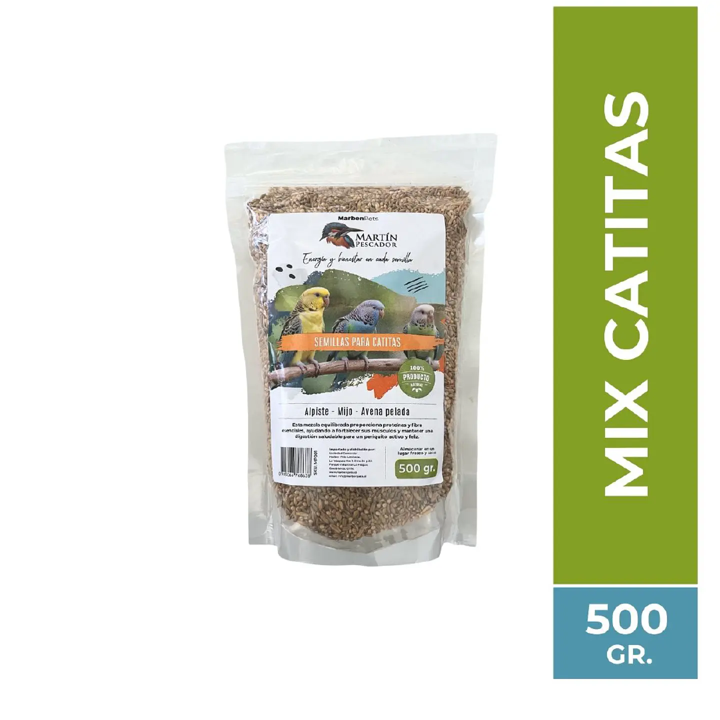 Mix de Semillas Para Catitas 500 grs  1