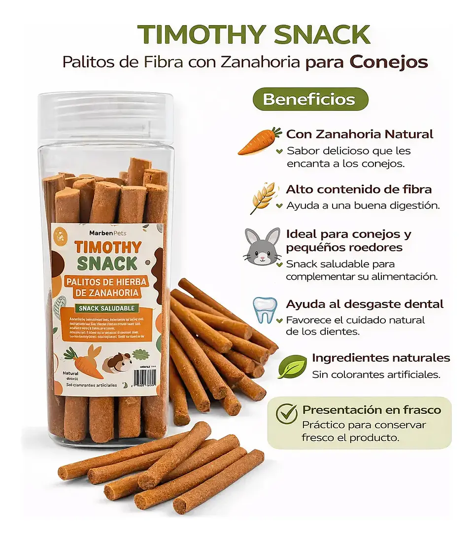 Palitos De Hierba De Zanahoria pack 12 uni  2