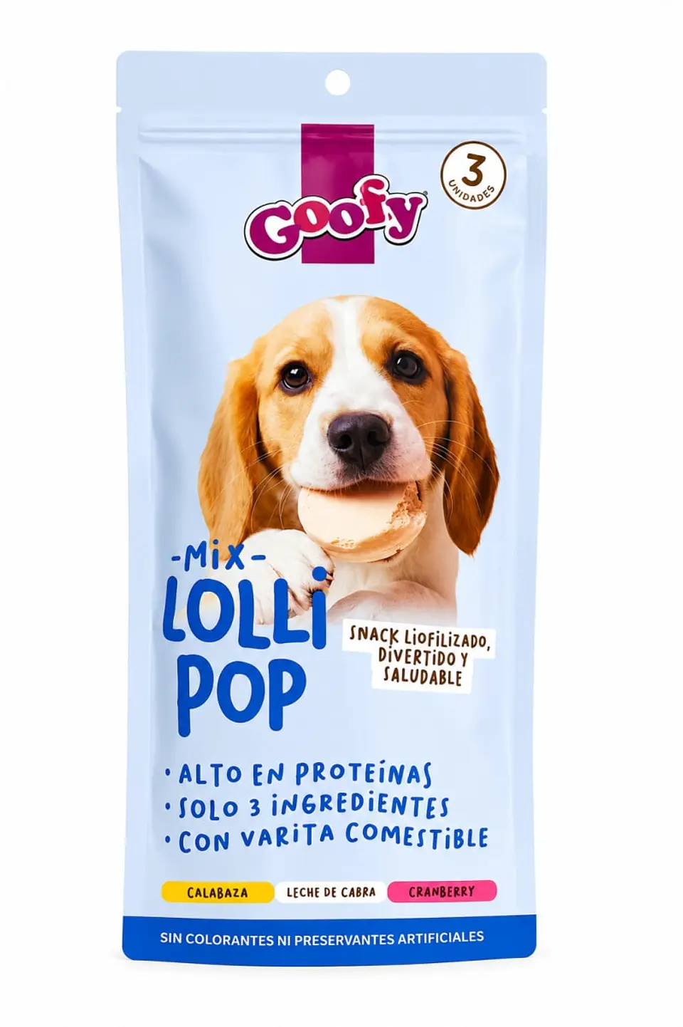 Snack Goofy Lollipop Mix  3 Unidades  1