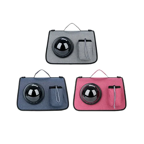 Bolso Para Mascotas con Cupula 45x15x20 