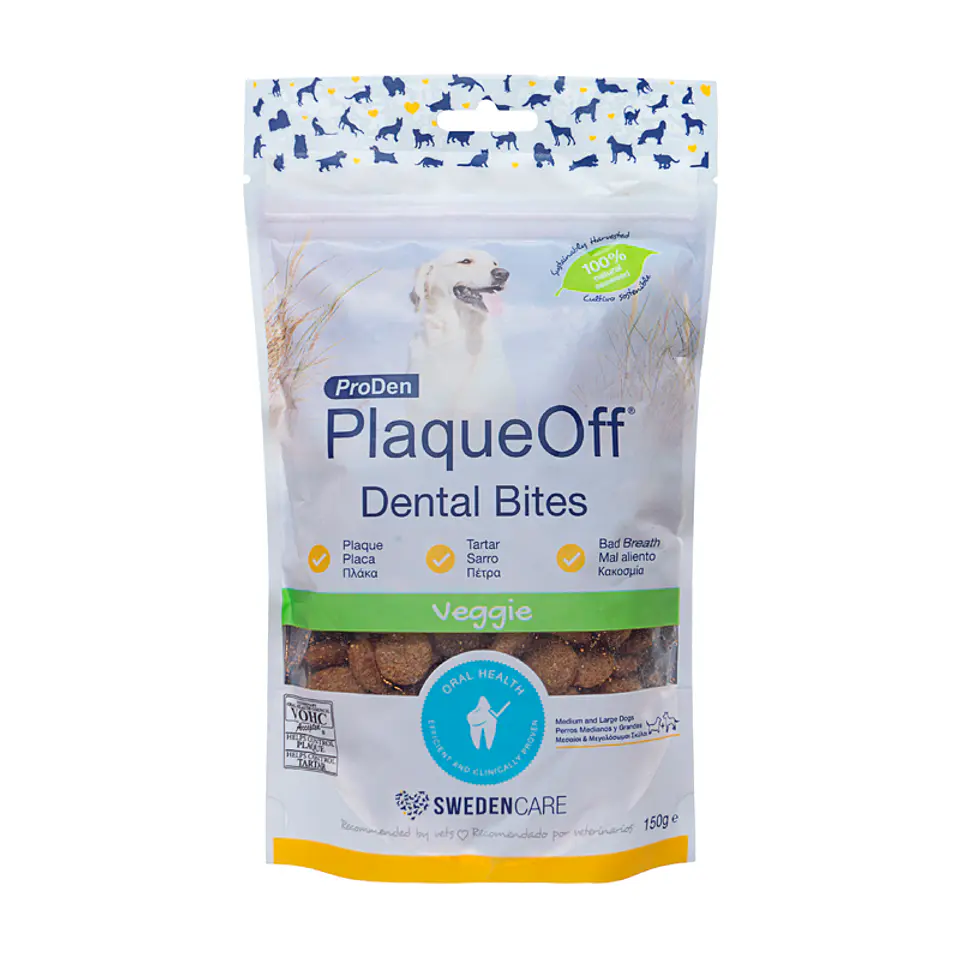 PlaqueOff Bites 150grs Perro Mediano a Grande  1