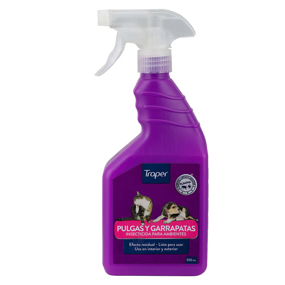 Traper Insecticida Pulgas y Garrapatas 500ml  1