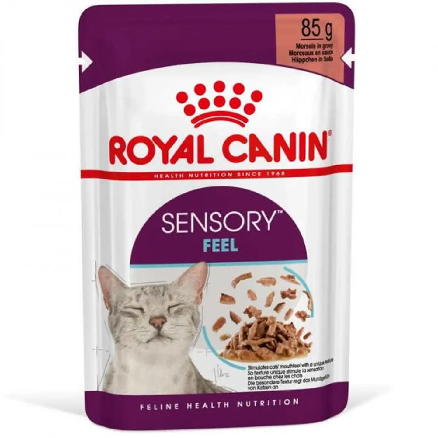 Royal Canin Sensory Feel Gravy Pouch 80 g 1