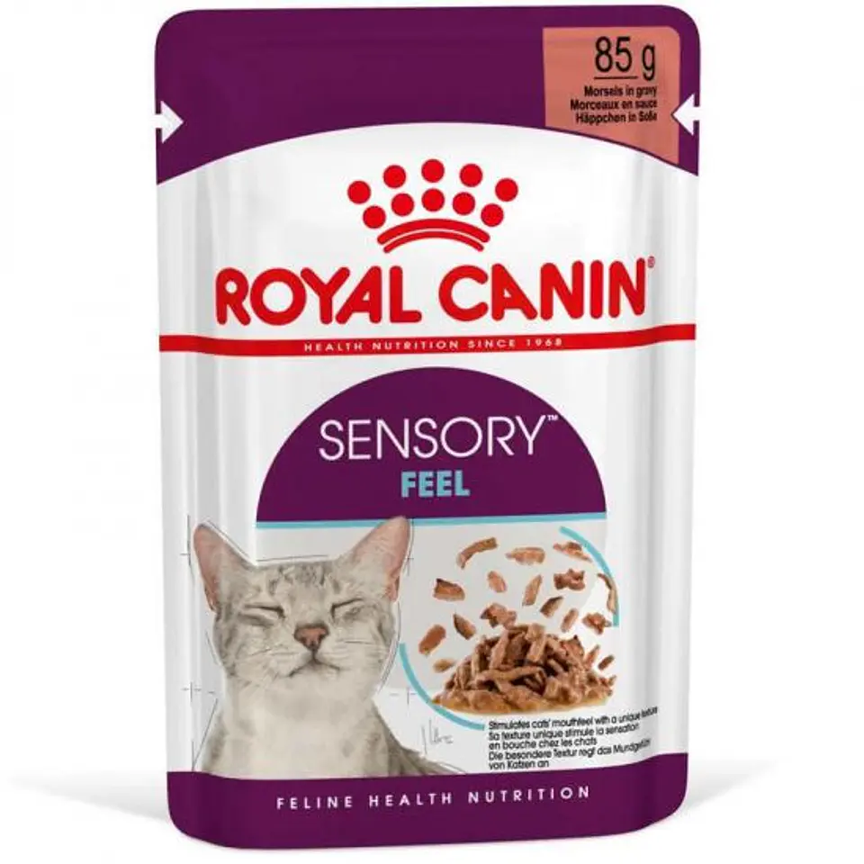 Royal Canin Sensory Feel Gravy Pouch 80 g 1