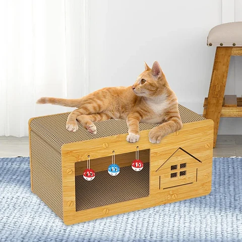 Casa Rascador Carton 60x28.5x29 cms 