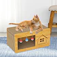 Casa Rascador Carton 60x28.5x29 cms  - Miniatura 1