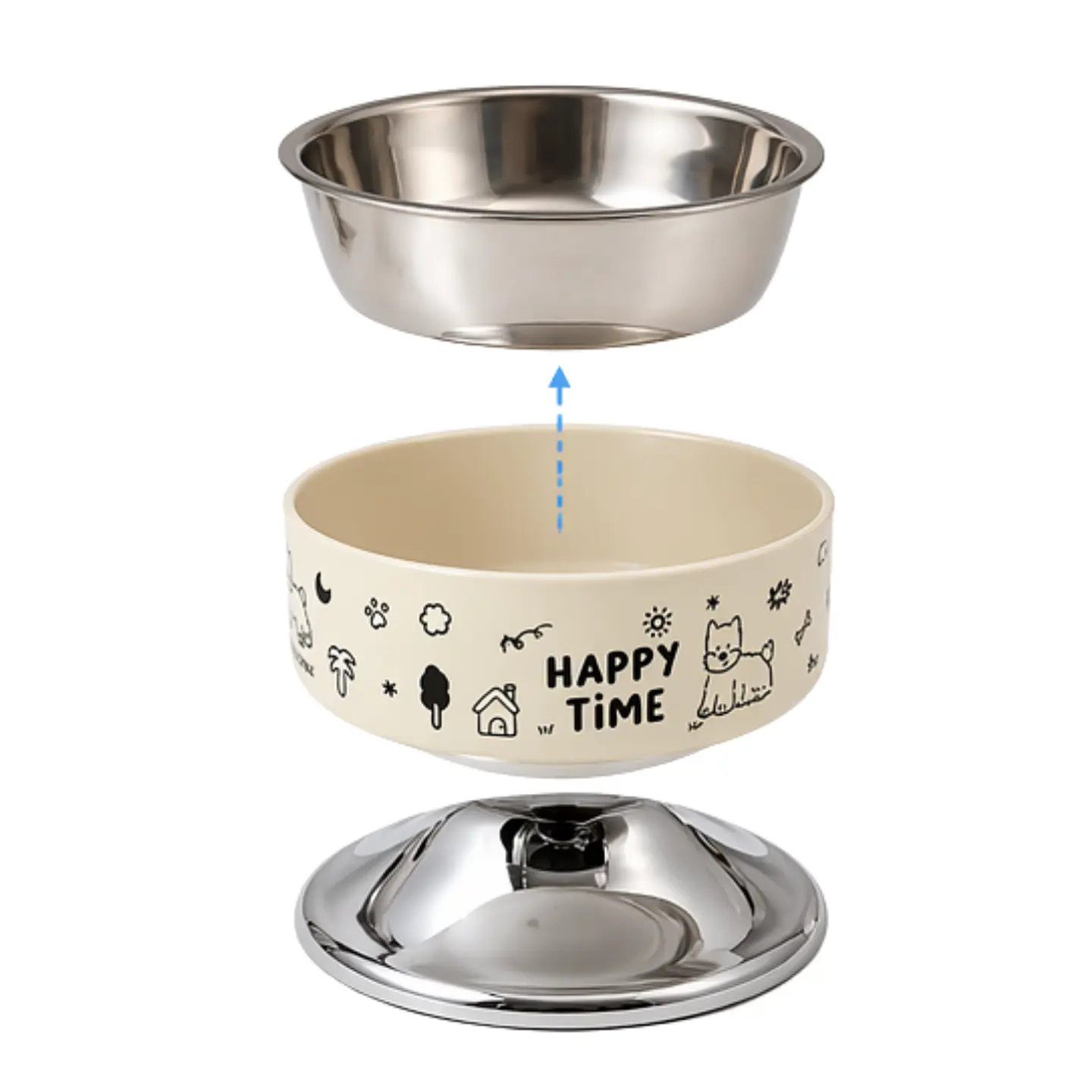 Plato Diseño Happy Time 1