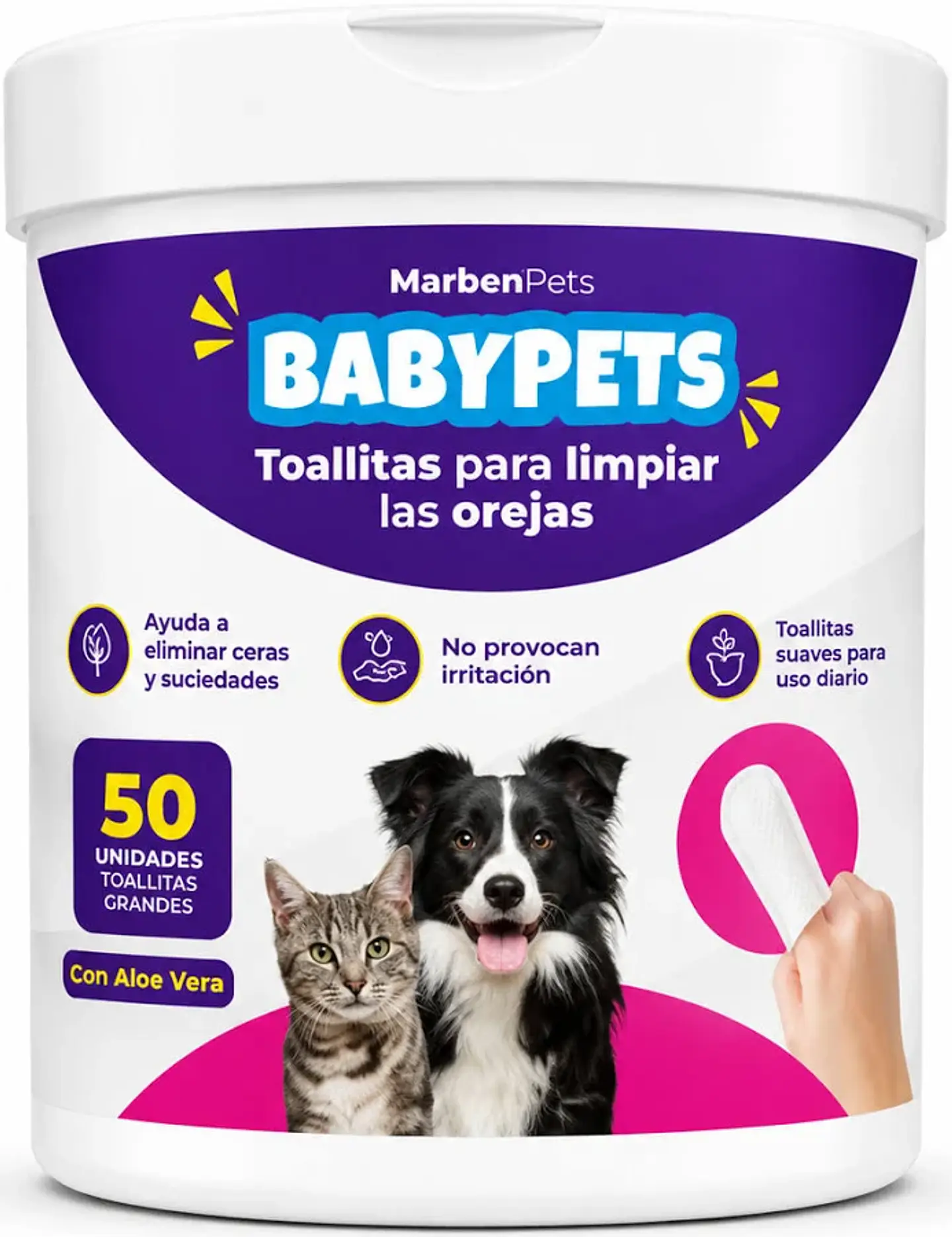 Baby Pets Toallitas Para Limpiar 1
