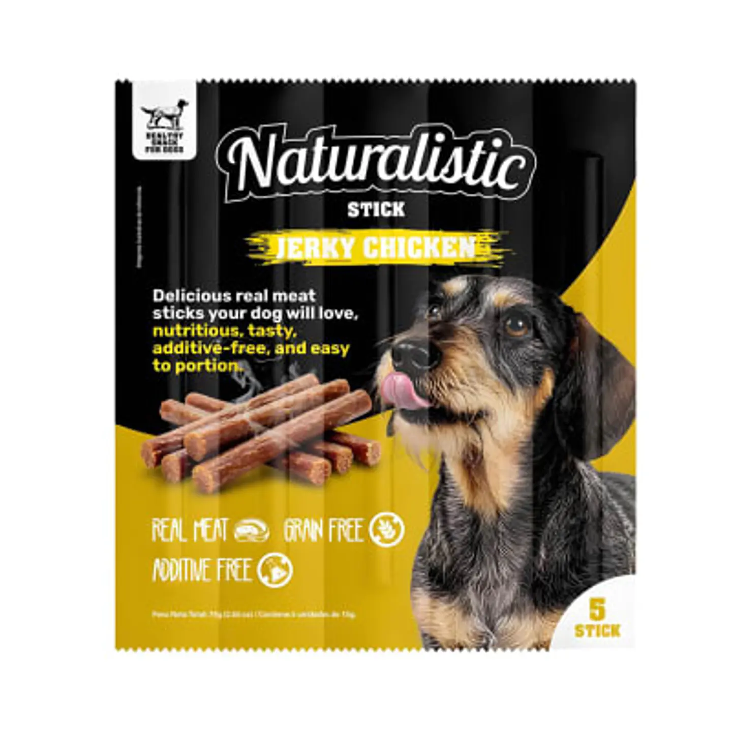 Naturalistic Stick Jerky 75grs 1