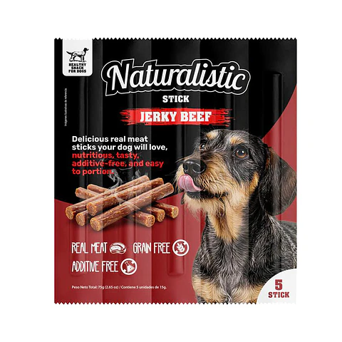 Naturalistic Stick Jerky 75grs