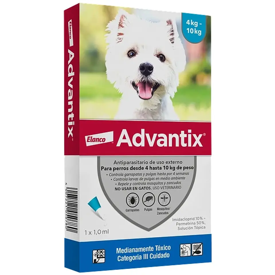 Advantix Perro, Antiparasitario Uso Externo  1