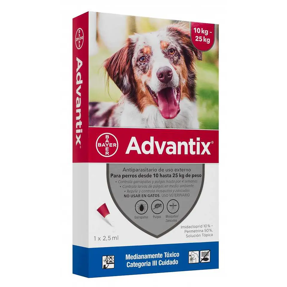 Advantix Perro, Antiparasitario Uso Externo  2
