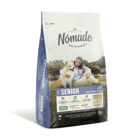 Nomade Senior Raza Mediana a Grande 15K 