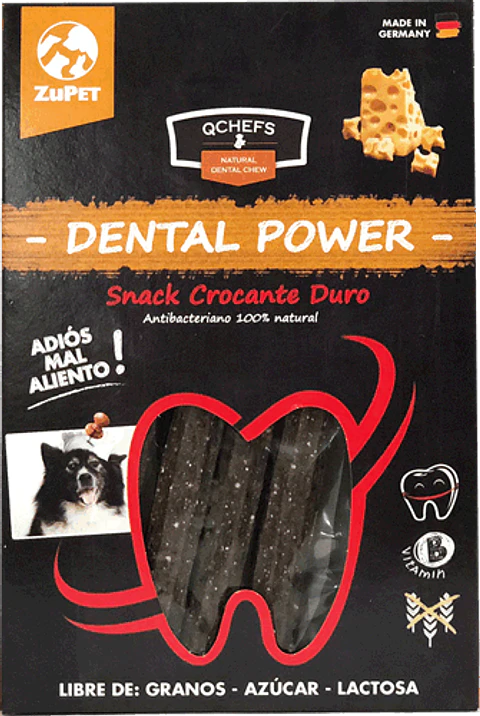 Qchefs Dental Snack Crocante Duro Perro 72 GR 