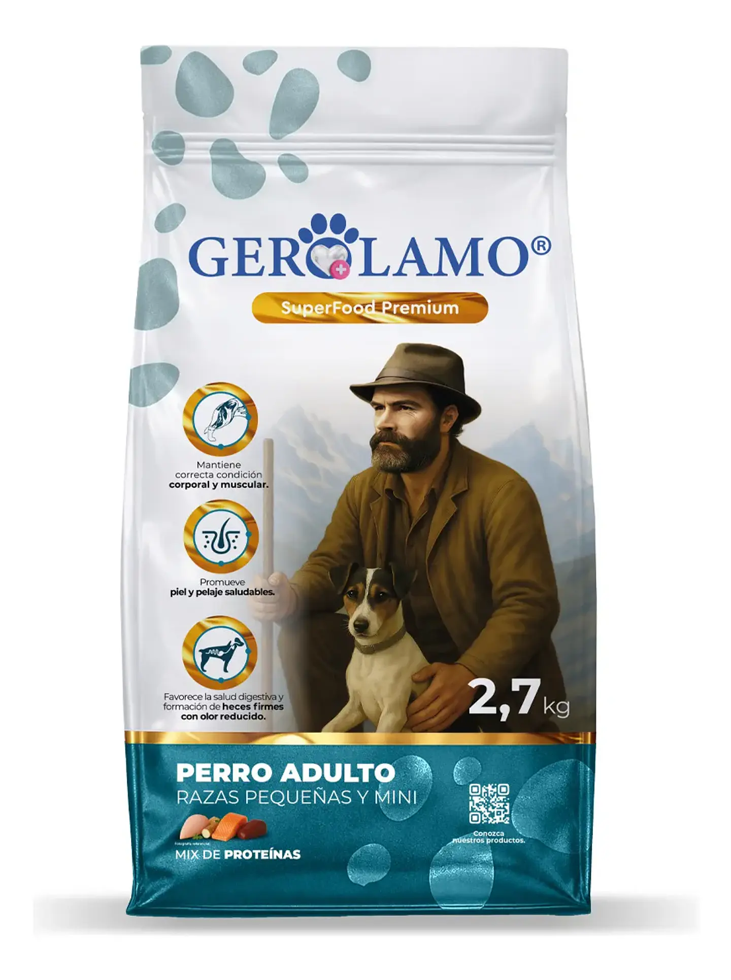 Gerolamo Perro Adulto Raza Pequeña 2.7K  1