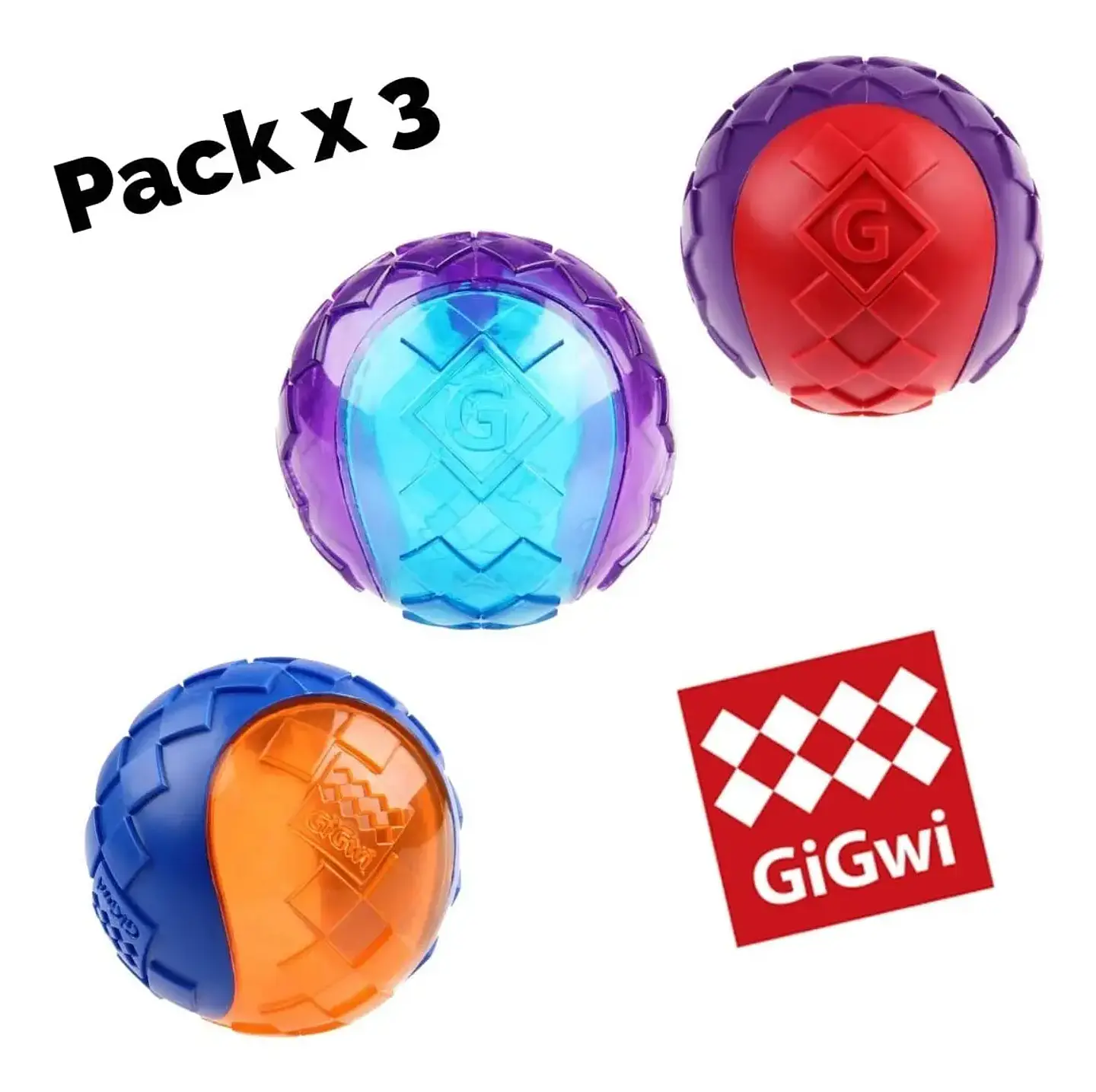 Pelotas Squeaker S 3 Unidades 1