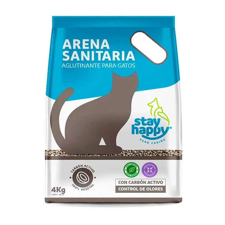 Arena Stay Happy 4K Carbón Activado 1