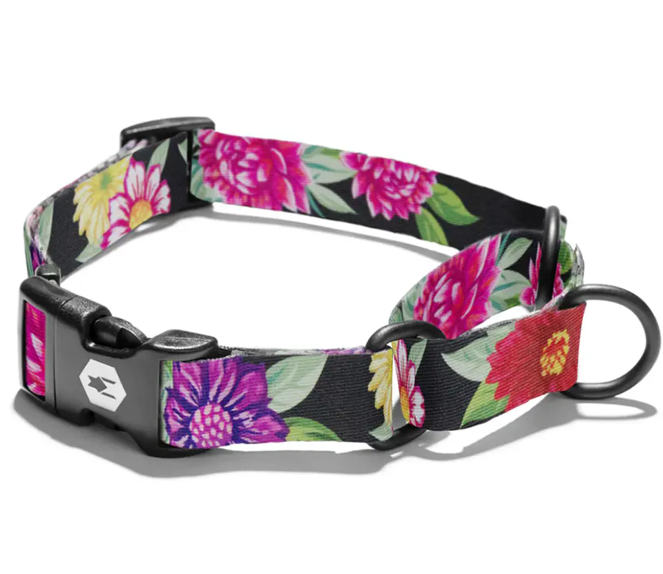 Wolfgang Collar XL Martingale Darkfloral 1
