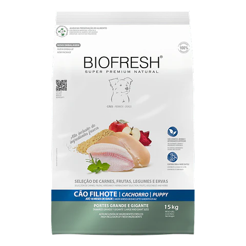 Biofresh Cachorro Raza Grande 15K 