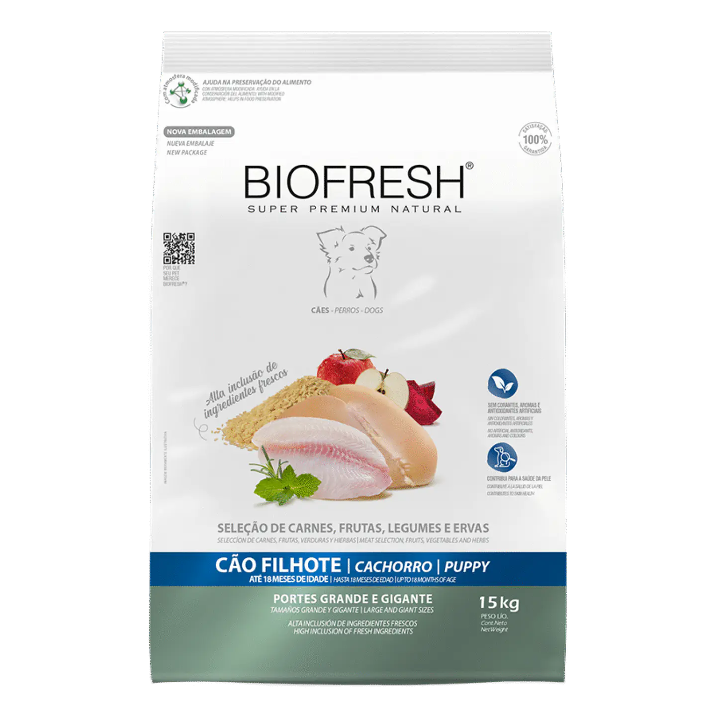 Biofresh Cachorro Raza Grande 15K  1