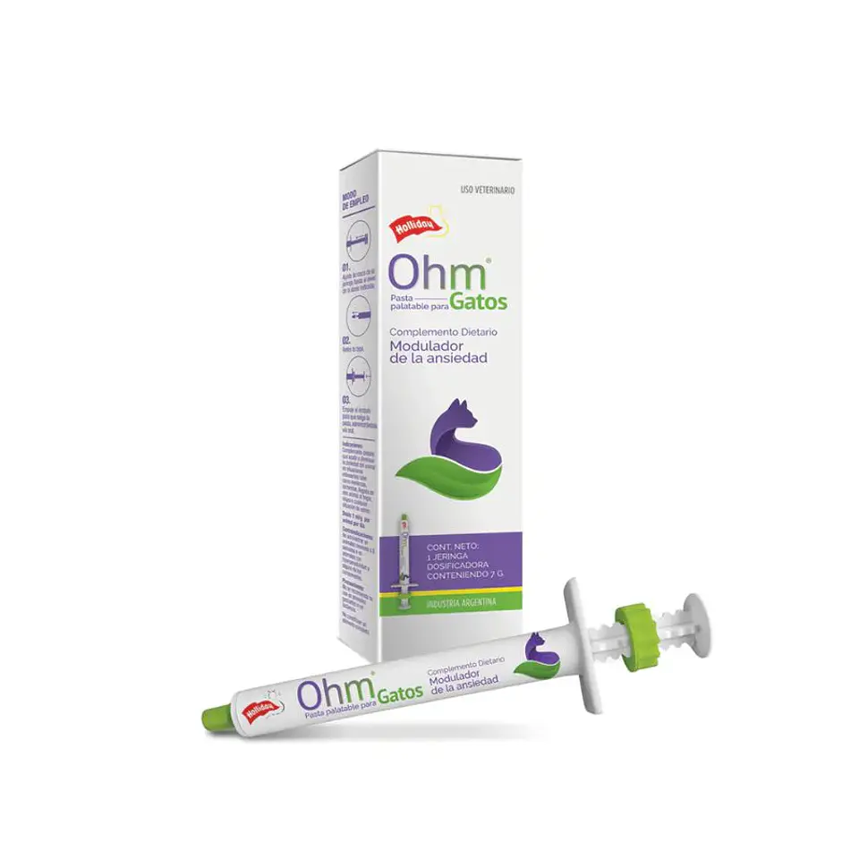 Ohm Pasta Gatos Modulador de Ansiedad  1