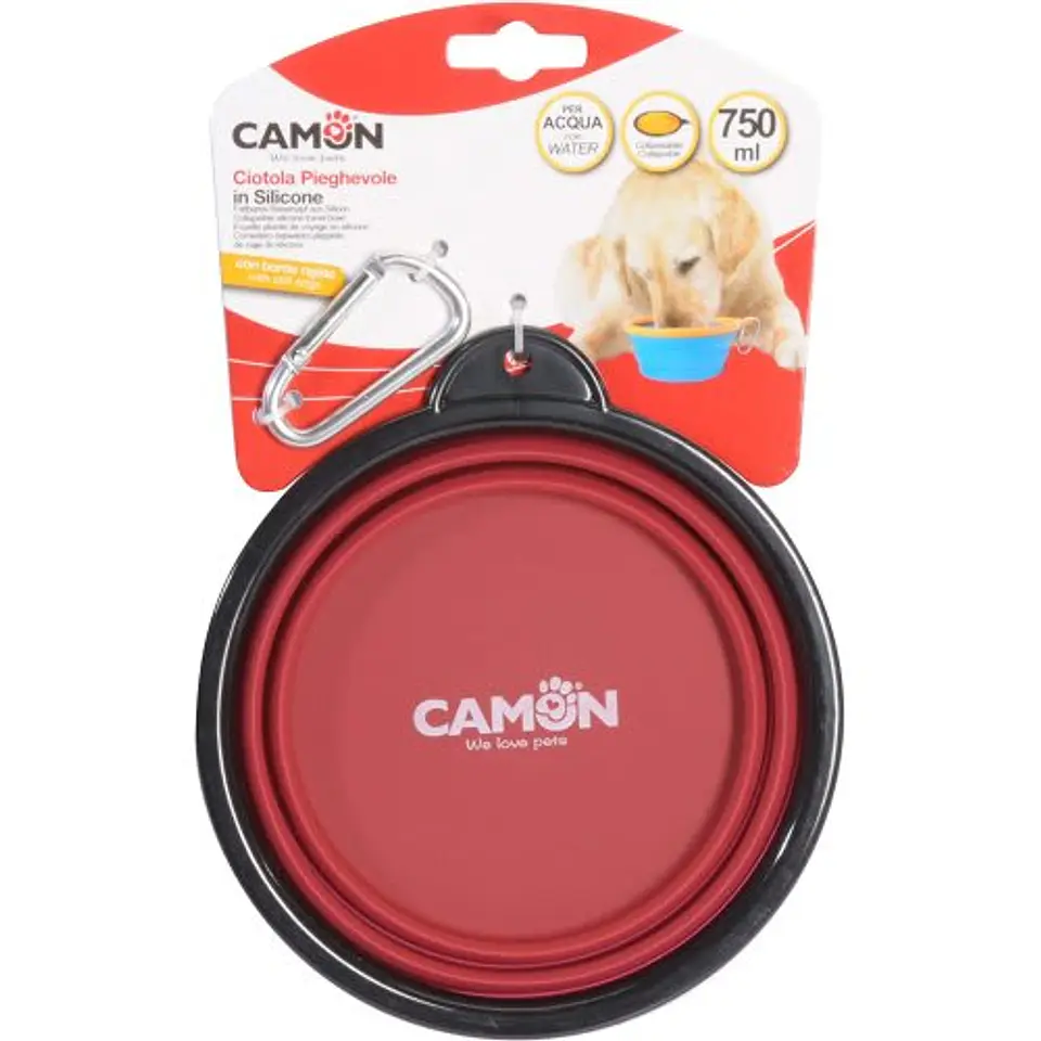 Plato Silicona Plegable 750ML Camon  2