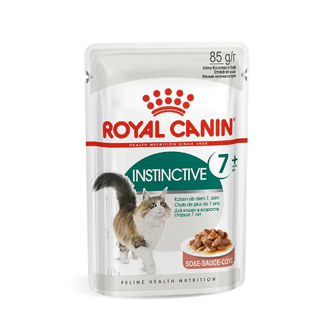 Pouch Royal Canin Gato Instinctive +7 85 grs 